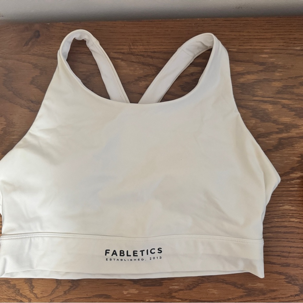 NWOT Fabletics No-Bounce High Impact Sports Bra Large